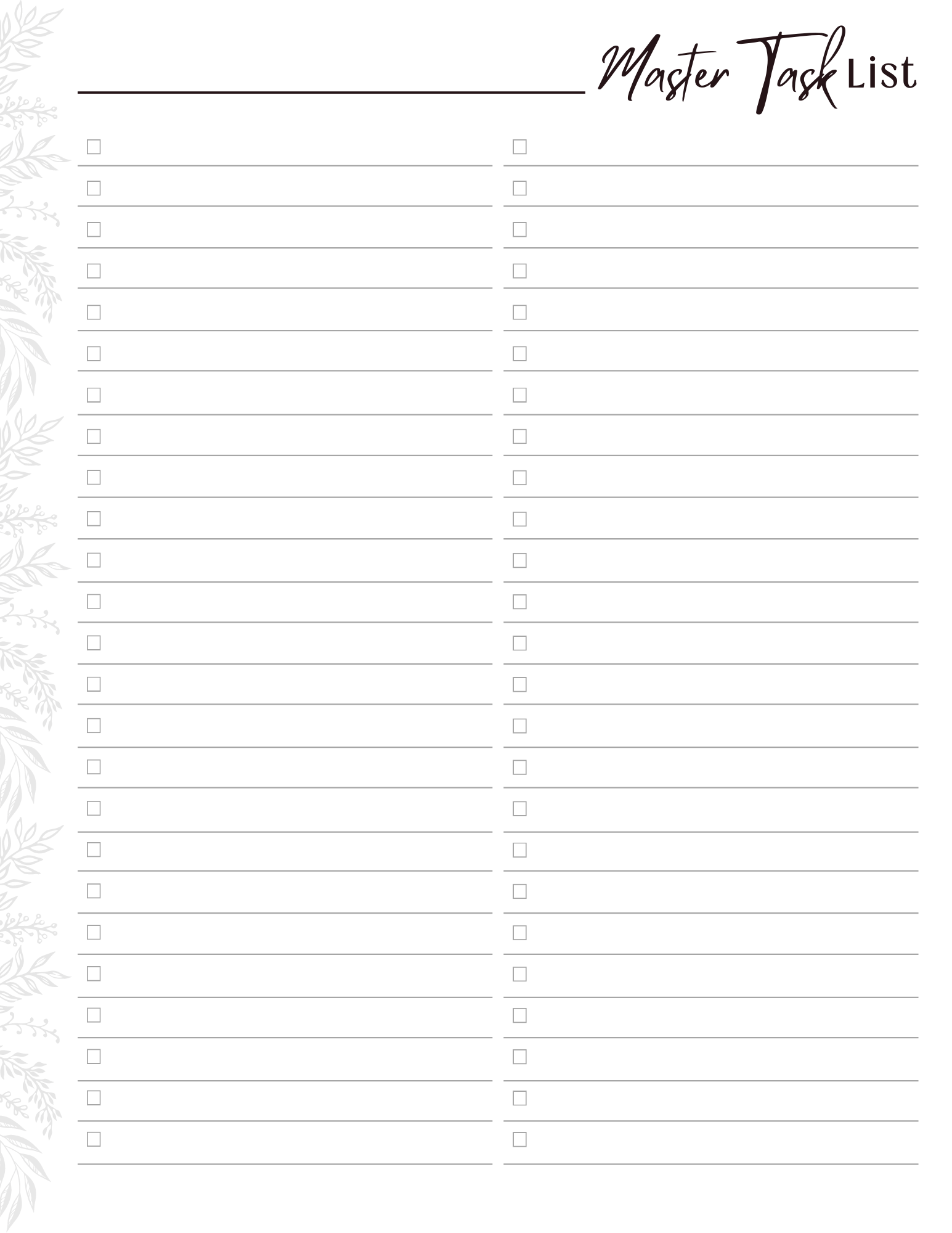 2023 Customizable Yearly Planner- PRINTABLE - Image 20