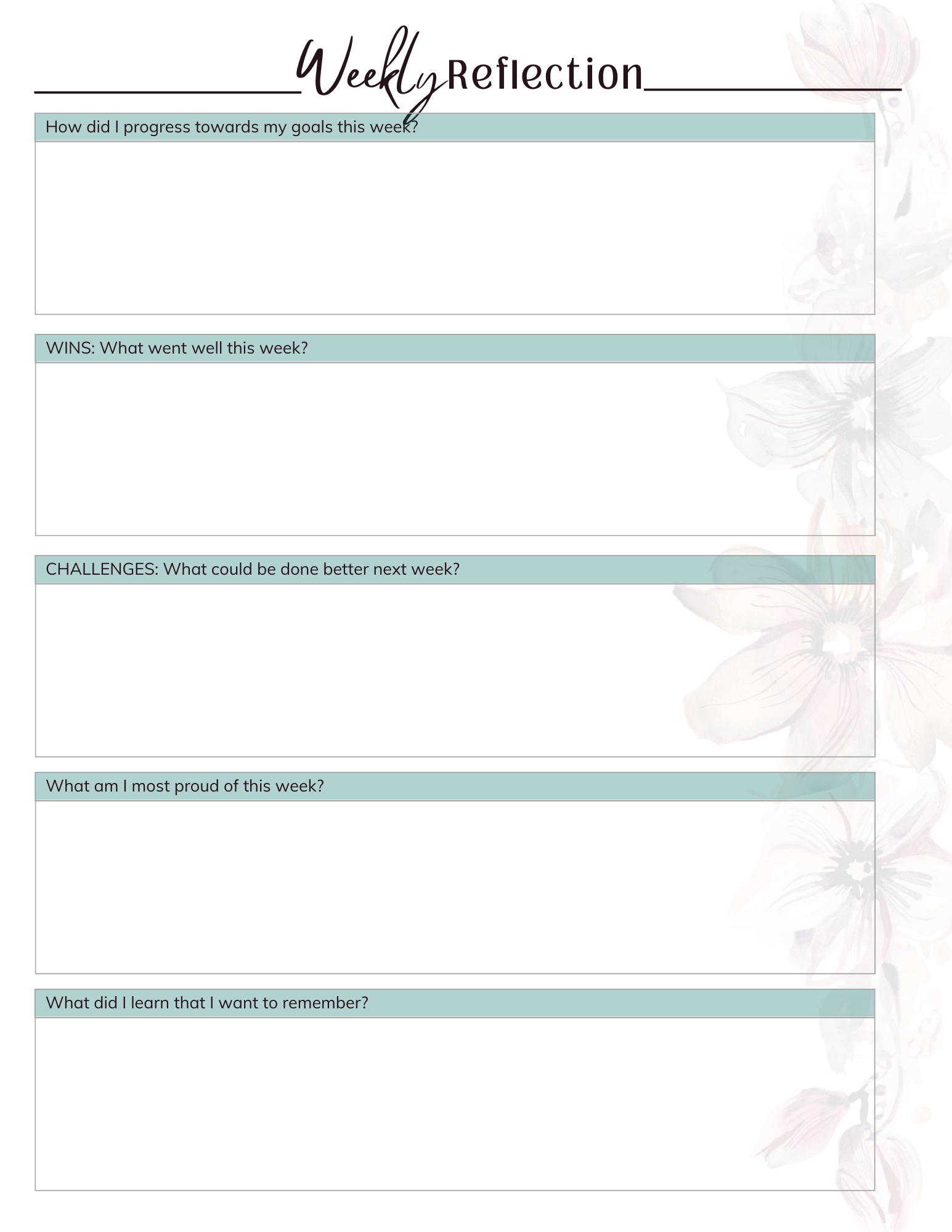 2023 Customizable Yearly Planner- PRINTABLE - Image 9