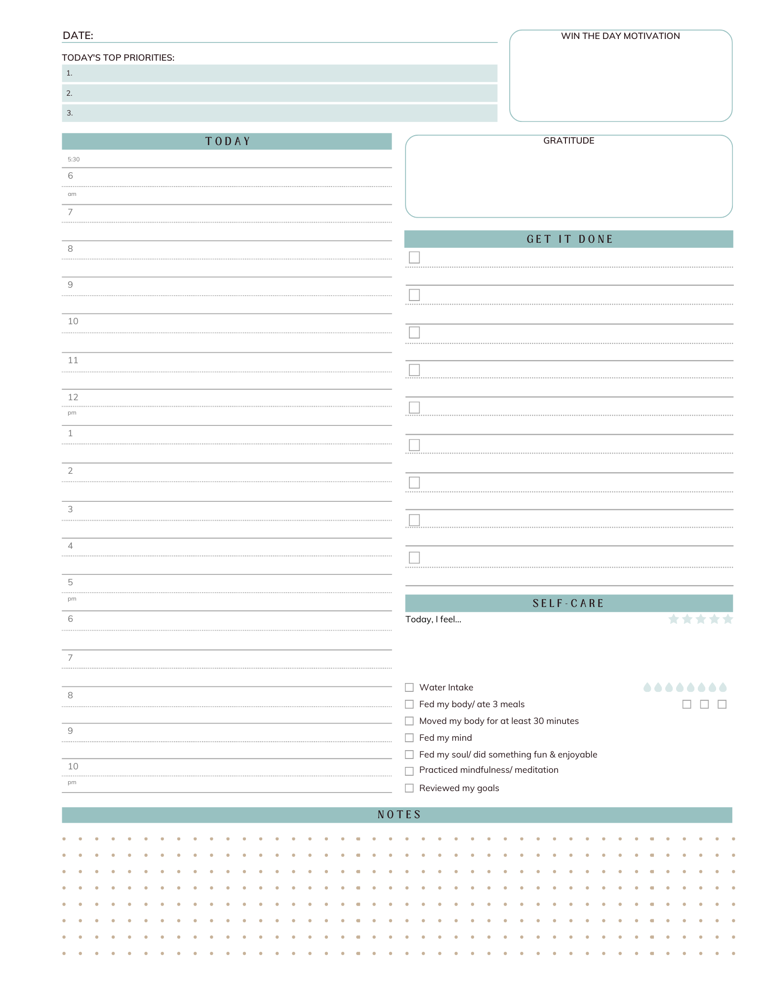2023 Customizable Yearly Planner- PRINTABLE - Image 13