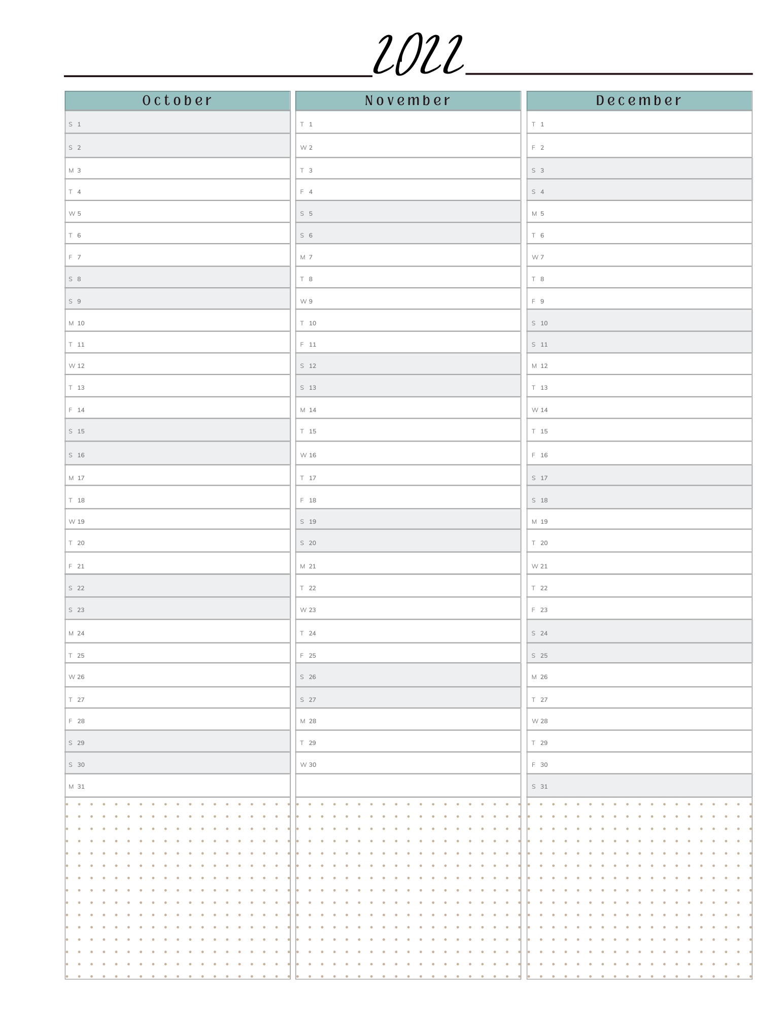 2023 Customizable Yearly Planner- PRINTABLE - Image 15