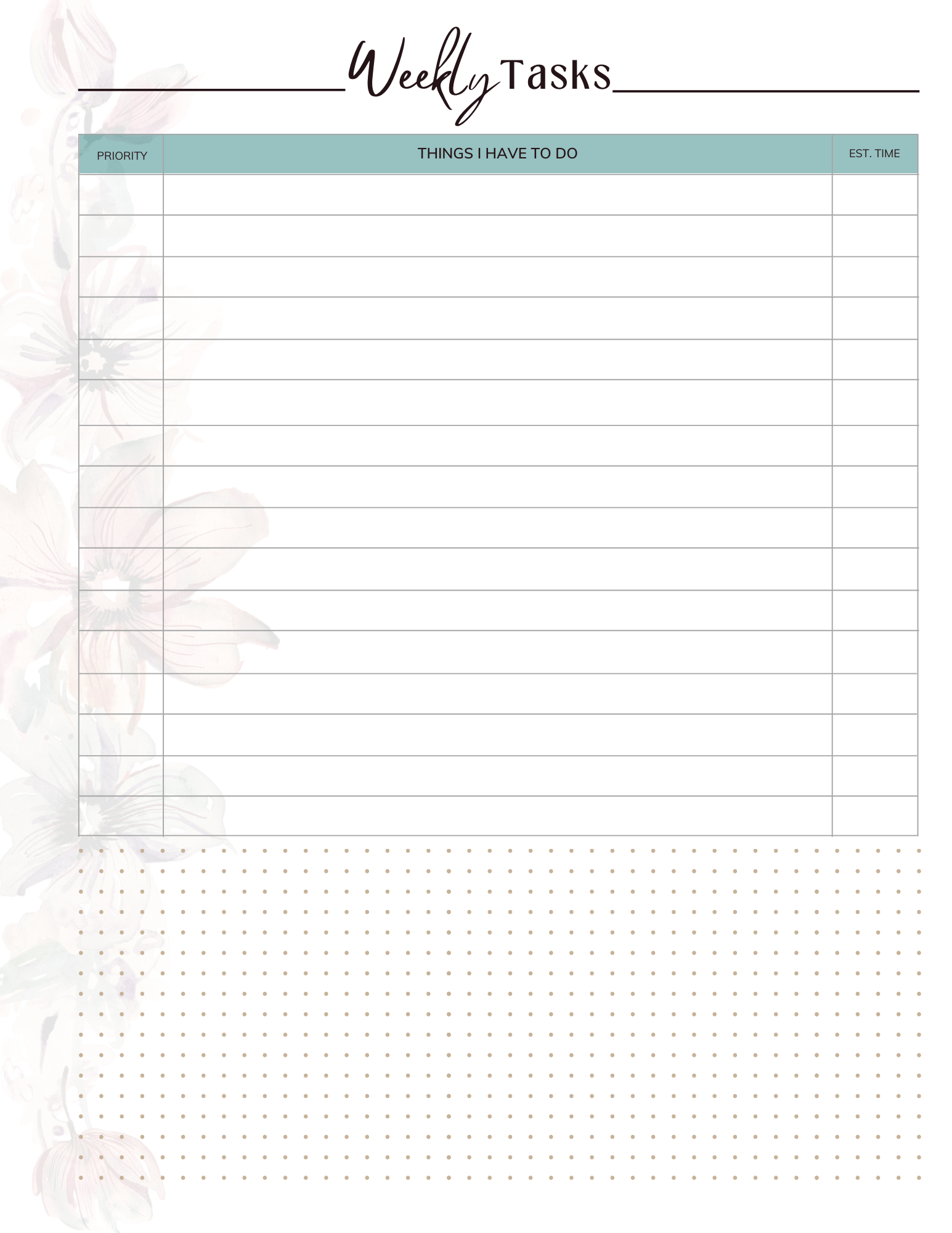 2023 Customizable Yearly Planner- PRINTABLE - Image 7